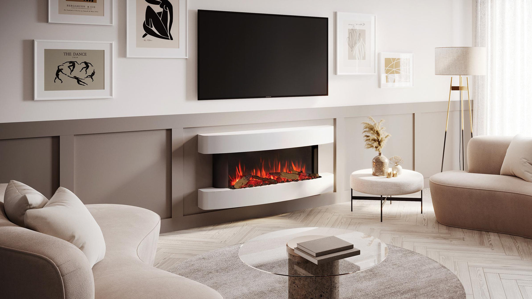 are electric fireplaces tacky