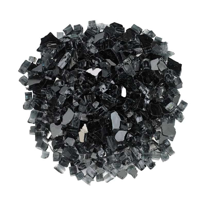 1/2" Charcoal Reflective Fireglass (5lbs)