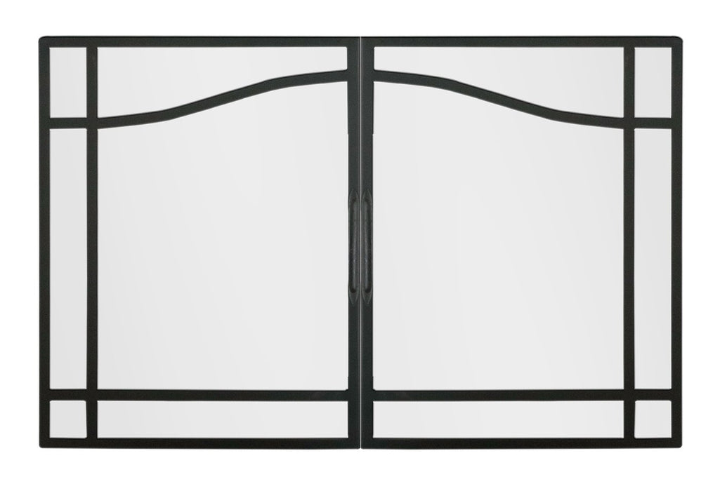 33" Glass Swing Door Kit for Dimplex 33" Deluxe Built-in Electric Firebox