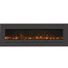 Amantii 88 Wall Mount with Steel Surround Yellow Flame Sable Media