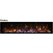 Amantii Panorama Deep 50 Built-In Linear Electric Fireplace Ice or Diamond Media Trimless