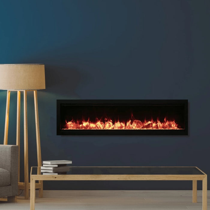 Amantii Symmetry Smart 74"Linear Electric Fireplace | SYM-74