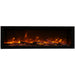 Amantii Symmetry Xtra Tall 60 Built-In Linear Electric Fireplace Oak