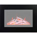 Amantii Traditional Bespoke Smart 33 Built-InInsert Electric Fireplace Birch Log Set 4 Sided Trim