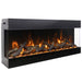 Amantii Tru View Bespoke 45 3-Sided Linear Electric Fireplace Split