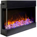 Amantii Tru View Slim 60 3-Sided Linear Electric Fireplace Diamond Side View