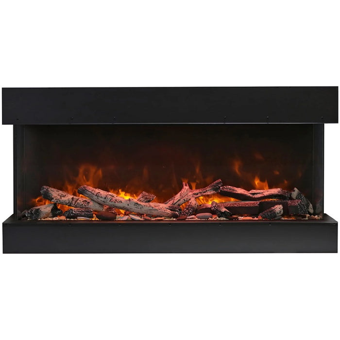 Amantii Tru View XL 40 3 Sided Linear Electric Fireplace Drift YO