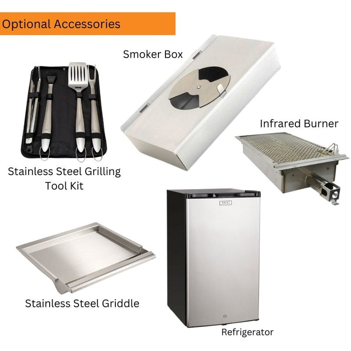 American Outdoor Grill L Series Built-In Gas Grill Optional Accessories