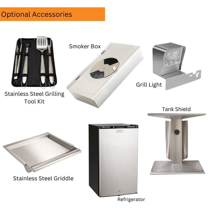 American Outdoor Grill T Series Gas Grill Optional Accessories