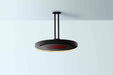 Bromic Eclipse Smart-Heat Electric Pendant Heater Face On Ceiling Mount