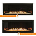  Comparing 0.75-inch and 1.5-inch Front Frame Options for Empire Boulevard 36-Inch Vent-Free Linear Gas Fireplace