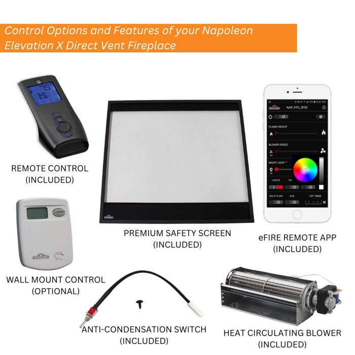 Control Options and Features of your Napoleon Altitude X V1