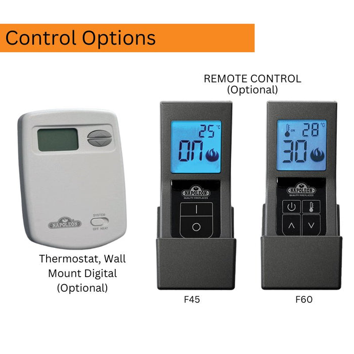 Control Options and Features of your Napoleon Ascent Multi View