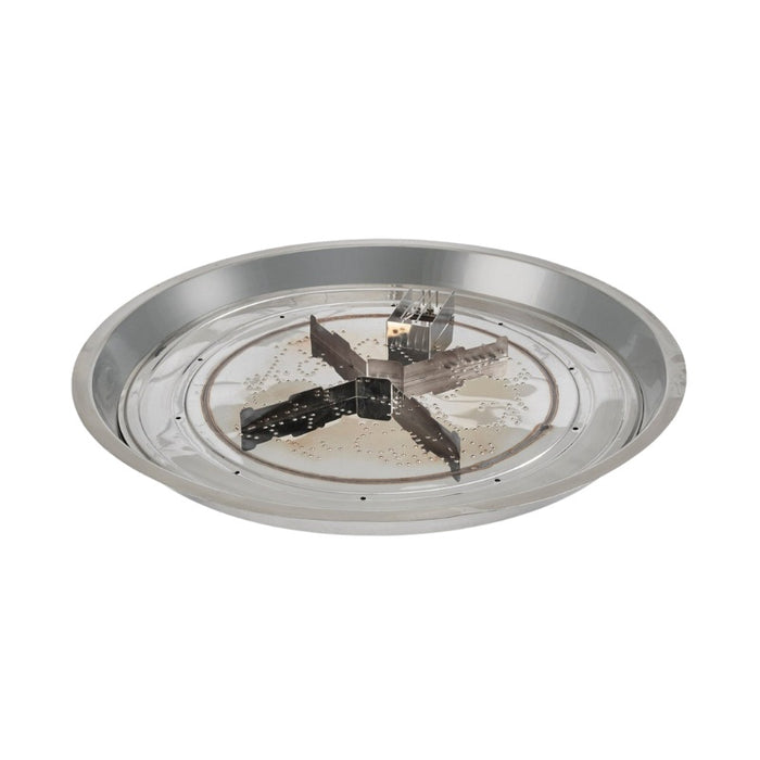 Crystal Fire Plus Round Gas Burner DSI Overmount