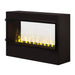  Dimplex40_ Opti-Myst Pro1000 Built-In Electric Firebox on White Background with Rear Glass Kit Installed