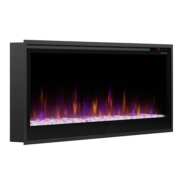  Dimplex50_Multi-Fire SL Slim Built-in Linear Electric Fireplace leftside on white background