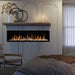 Dimplex Ignite Evolve 60 Built-in Linear Electric Fireplace Installed in Bedroom