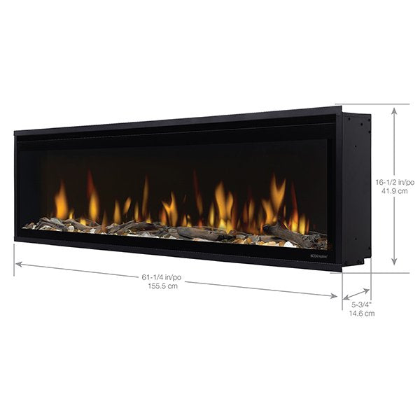  Dimplex Ignite Evolve 60 Built-in Linear Electric Fireplace with Specs