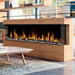 Dimplex Ignite XL Bold 88" Linear Electric Fireplace | XLF8817-XD bay install close up view