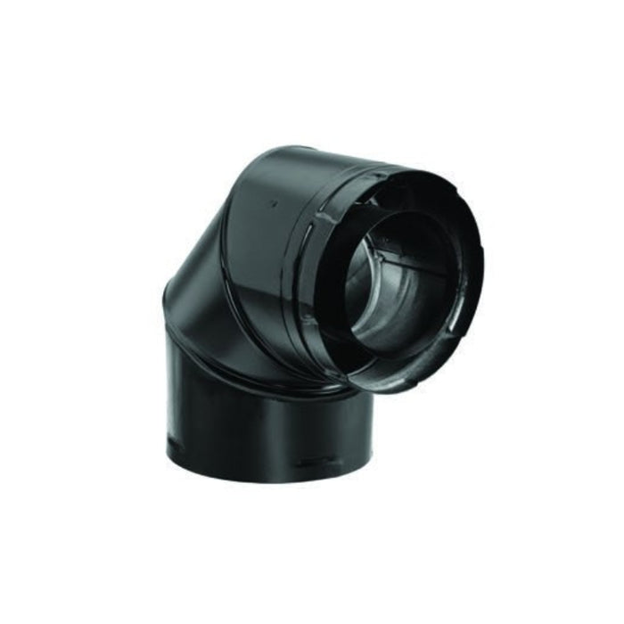 Duravent DirectVent Pro 90° Elbow (black)