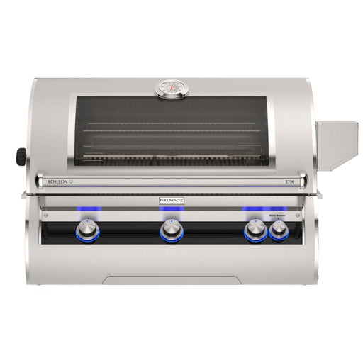 Fire Magic 36 Echelon Diamond E790i Built-In Gas Grill with Analog Thermometer plus Magic Window