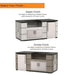 Fire Magic Contemporary Outdoor Kitchen Island Bundle for Gourmet Griddle Aspen and Smoke Finish Styles