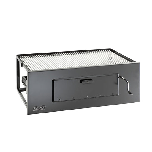 Fire Magic Lift-A-Fire Legacy Built-In Charcoal Grill 24"