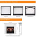 Front and Mantel Options for the Simplifire Inception 36" Traditional Electric Fireplace