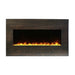 Gray Bark Wooden Mantel Surround