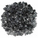 Dark Grey Reflective Fireglass