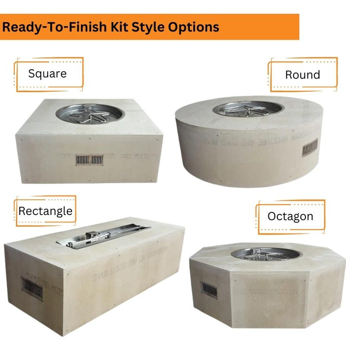 HPC Fire Ready-To-Finish Kit 4 Style Options