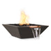 Malibu Fire & Water Bowl GFRC Concrete Chocolate