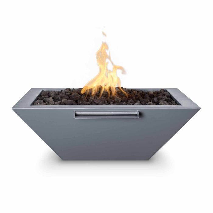 Malibu Fire & Water Bowl Powder Coated Metal Gray