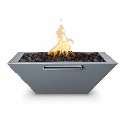 Malibu Fire & Water Bowl Powder Coated Metal Gray