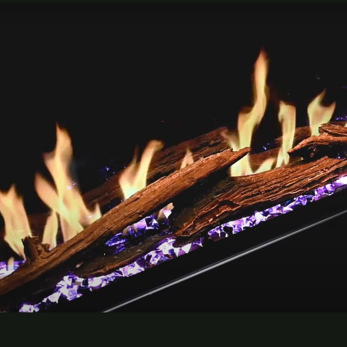 Modern Flames Orion Series Virtual Electric Fireplace Yellow Flame Purple Embers Close-Up View_7ef17802-a1f6-44a9-b7f4-eebae8b5b4b8