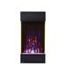 Napoleon Allure Vertical 32" Wall Mount Electric Fireplace Glass EmberBed P Accent Y Flame Multi