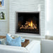 Napoleon Elevation 36 Direct Vent Fireplace Living Room Split Oak Log with Gun Metal Trim V2