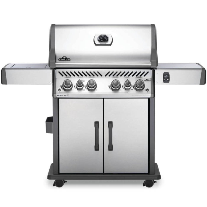 Napoleon Rogue SE 525  Gas Grill with Infrared Rear and Side Burners Outdoor Front Scaled