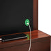 Napoleon Stylus Steinfeld 53 Wall Mount Electric Fireplace Detail USB Light Green