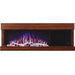 Napoleon Stylus Steinfeld 53 Wall Mount Electric Fireplace logs LED flames Milti