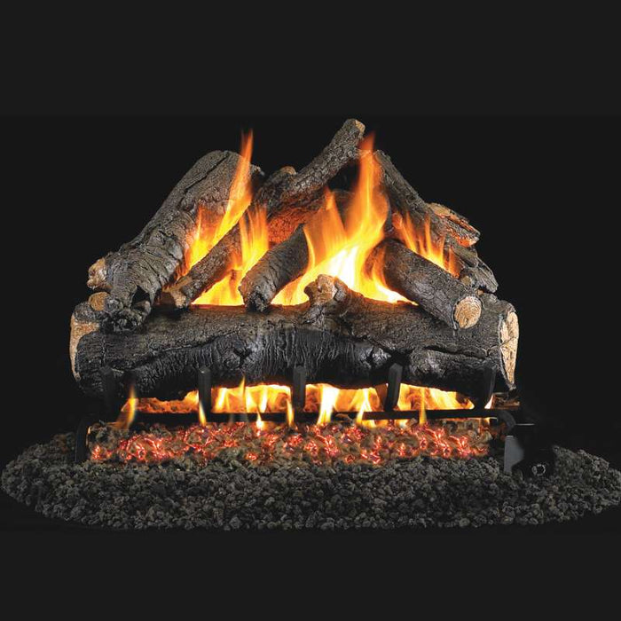 RH Peterson Real Fyre American Oak Designer Vented Gas Log Set