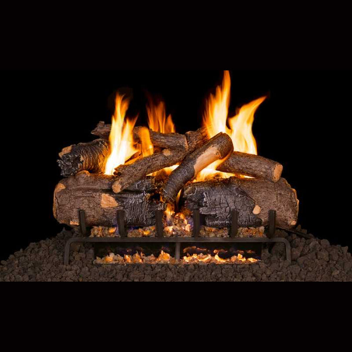 RH Peterson Real Fyre Charred American Oak Vented Gas Log Set | G31