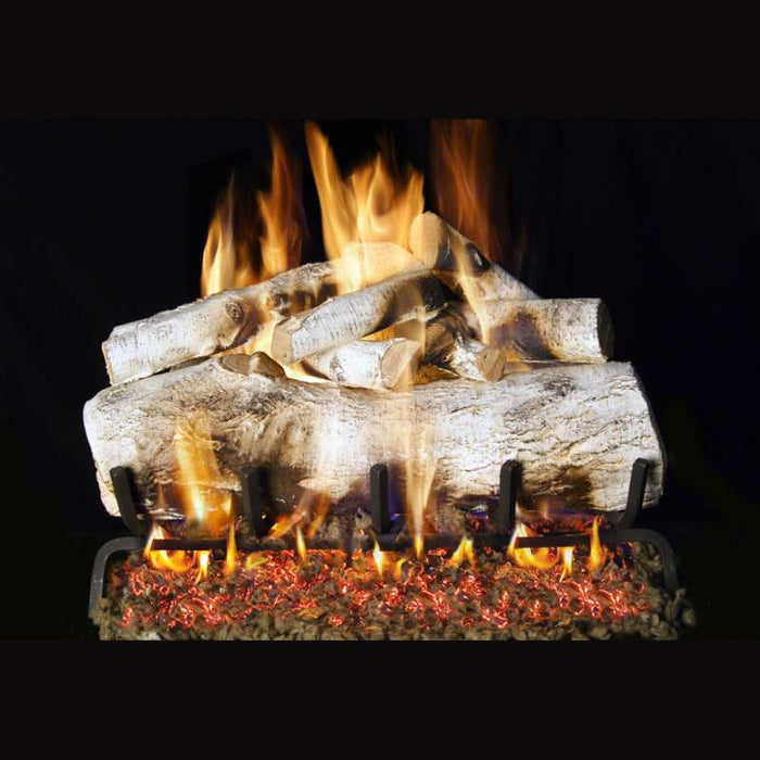 RH Peterson Real Fyre Mountain Birch Designer Vented Gas Log Set