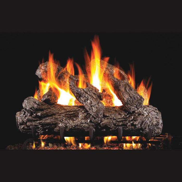 RH Peterson Real Fyre Rustic Oak Classic Vented Gas Log Set