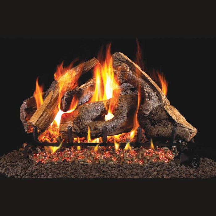 RH Peterson Real Fyre Woodstack Designer Vented Gas Log Set