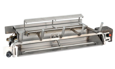 Real Fyre G52 Vented Burner System - Stainless Steel | Radiant Fyre