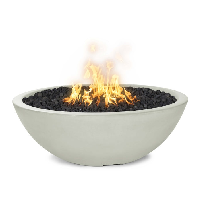 Savannah Fire Pit - GFRC Concrete Ash with Lava Rock