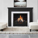 Simplifire Inception 36" Built In Traditional Electric Fireplace with Folio Front Face On Built Into Mantel